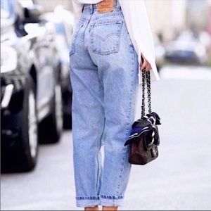 Vintage Levi’s 90's 550 Mom Jeans Relaxed Fit Tapered Leg Red Tag